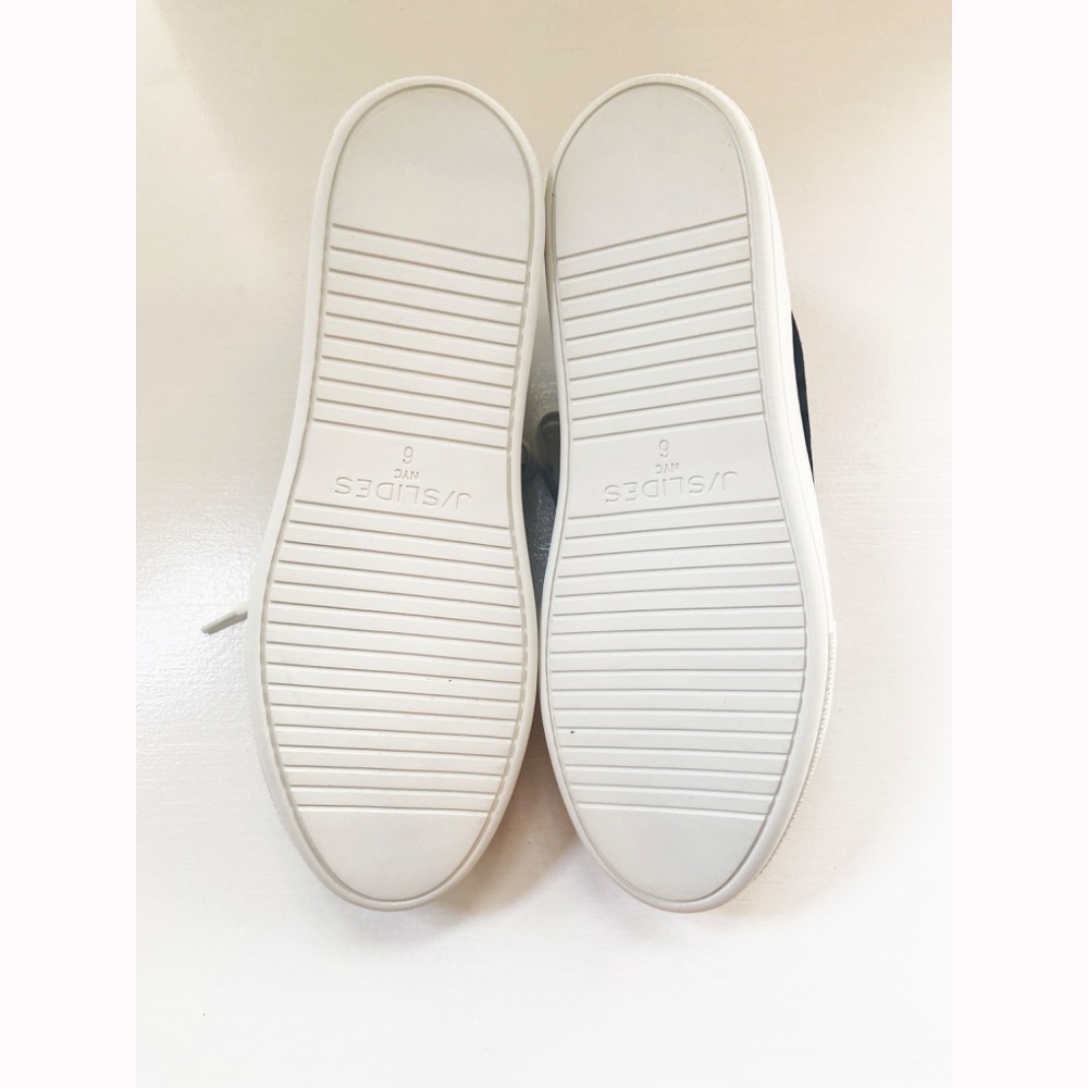 NWOT J Slides MAYA Women's Leather and Suede Platform Sneaker - Picture 7 of 9